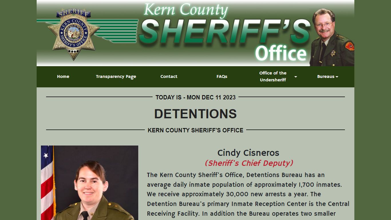 Detentions | KCSO